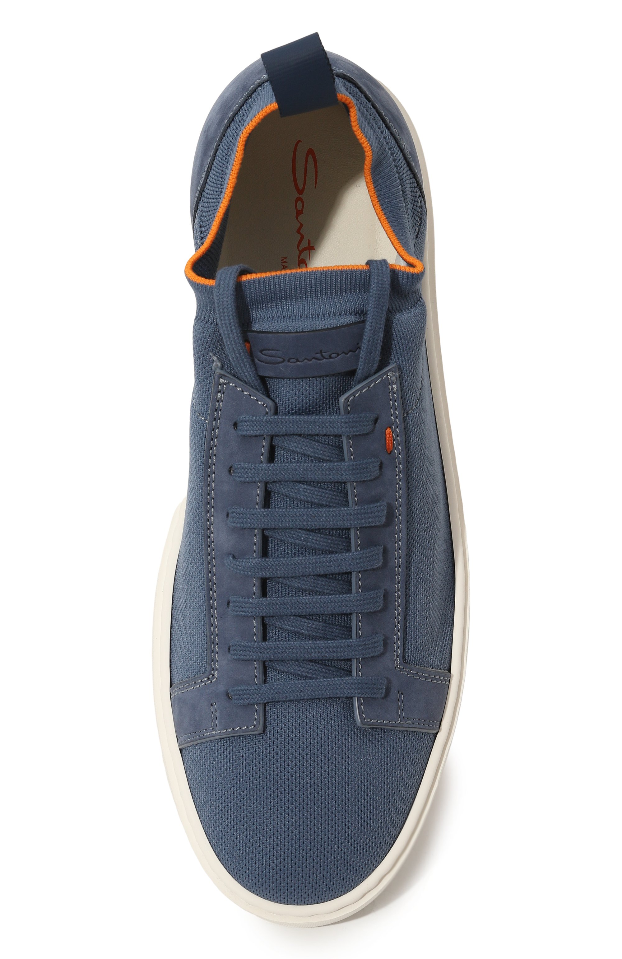 Текстильные кеды cleanic SANTONI, арт. MBCC21540BARCSB3G41, фото 6