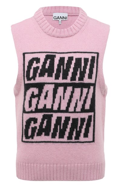 Шерстяной жилет GANNI, арт. K1762, фото 1