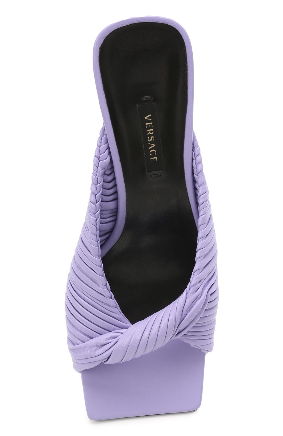 Кожаные мюли VERSACE, арт. DST628H/DPNA3, фото 5