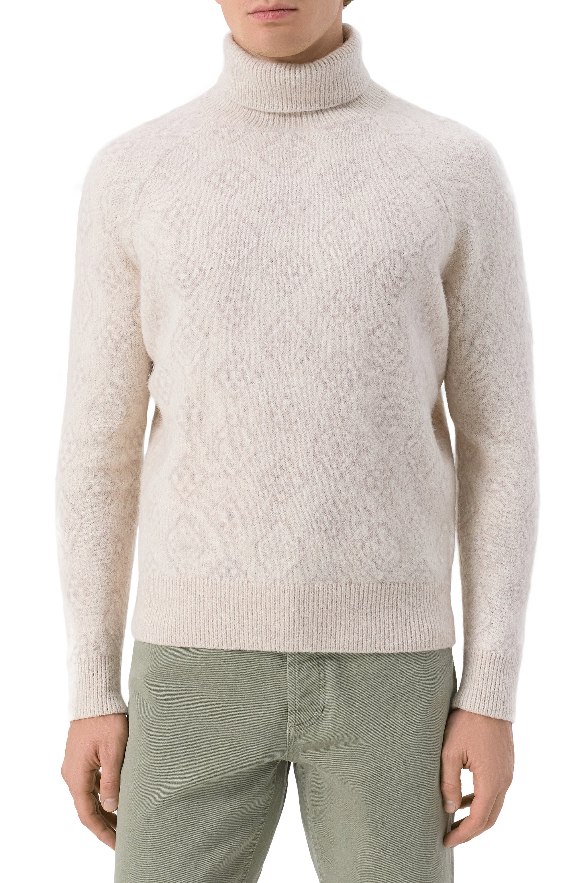 Свитер из шерсти и хлопка BRUNELLO CUCINELLI, арт. MS0708503, фото 3