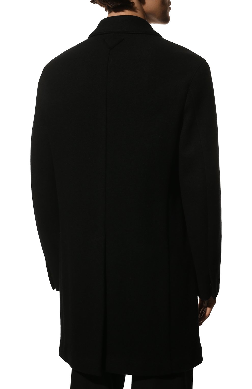 Пальто из шерсти и кашемира PRADA, арт. SGB835-1Y5V-F0002-212, фото 4