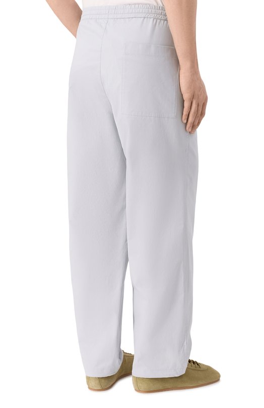 Хлопковые брюки 12 STOREEZ 137285 Голубой  137285 Фото 4