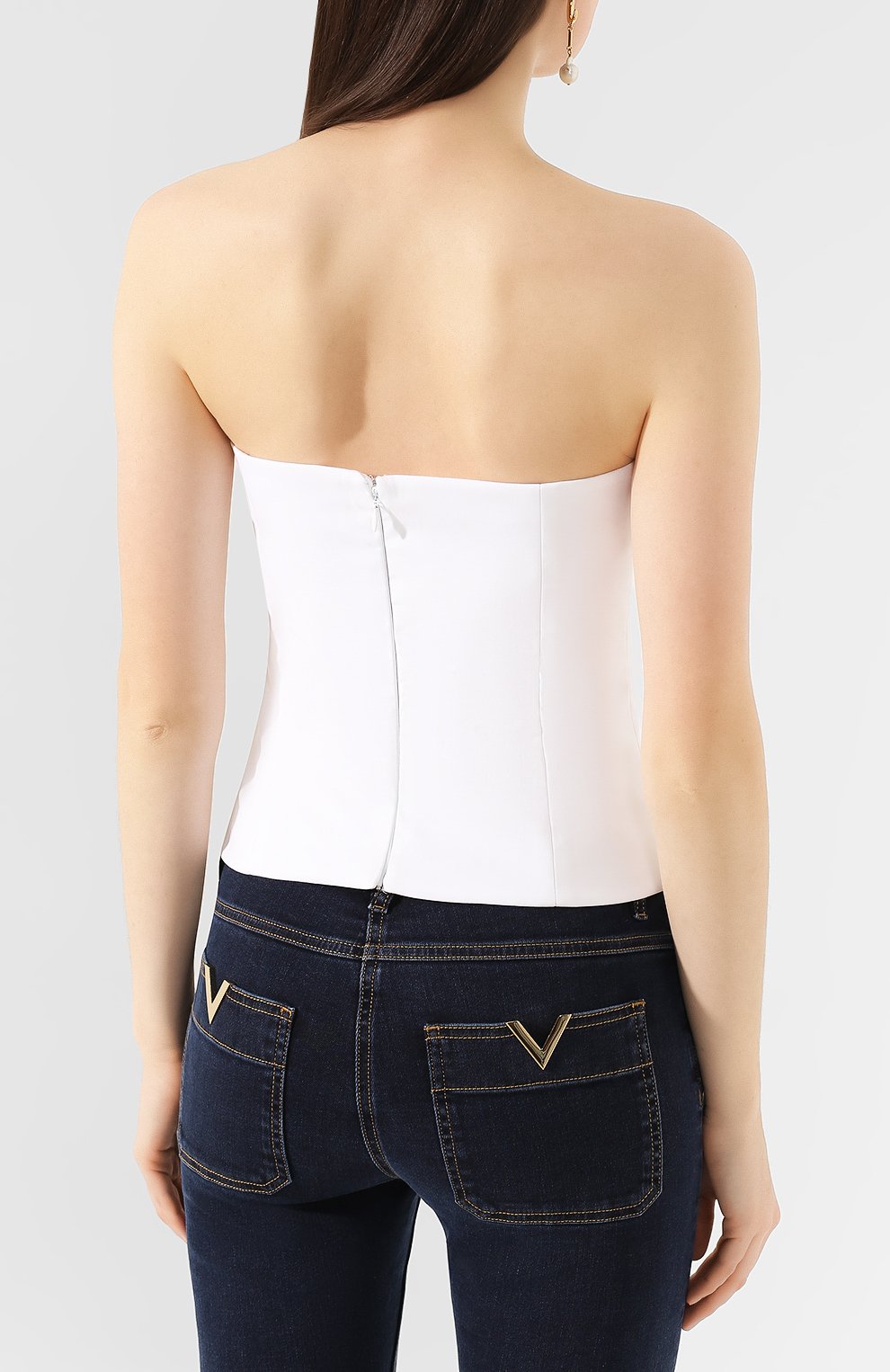 Хлопковый топ KHAITE, арт. 2113108/PERCY, фото 4