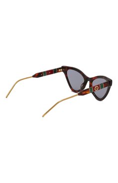 Женские солнцезащитные очки GUCCI разноцветного цвета, арт. GG0597S/596092 J0740 | Фо�то 4 (Региональные ограничения белый список (Axapta Mercury): Не проставлено; Нос: Не проставлено; Тип очков: С/з; Материал: Металл; Оптика Гендер: оптика-женское)