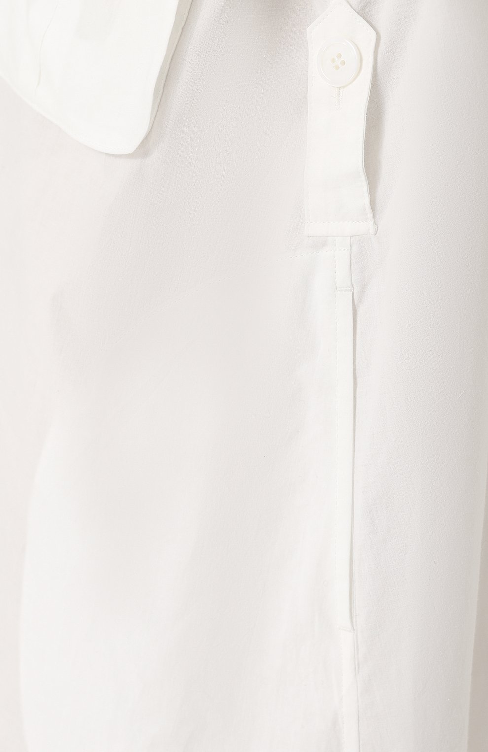 Хлопковое платье-рубашка с накладными карманами Y`S, арт. YQ-D05-030, фото 5