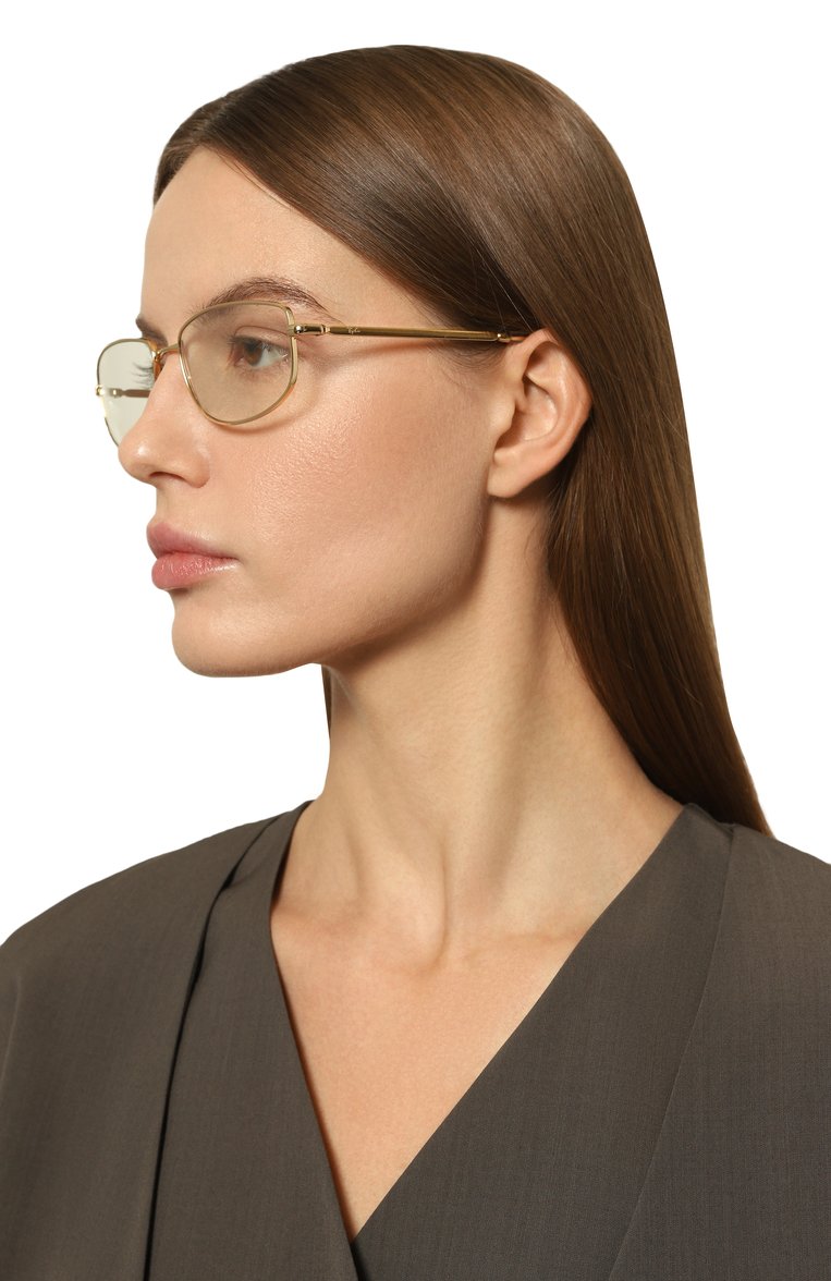 Женские солнцезащитные очки RAY-BAN золотого цвета, арт. 3732-001/GJ | Фото 2 (Региональные ограничения белый список (Axapta Mercury): Не проставлено; Нос: Не проставлено; Кросс-КТ: С/з-унисекс; Тип очков: С/з; Материал: Металл; Очки форма: Прямоугольные; Оптика Гендер: оптика-унисекс)