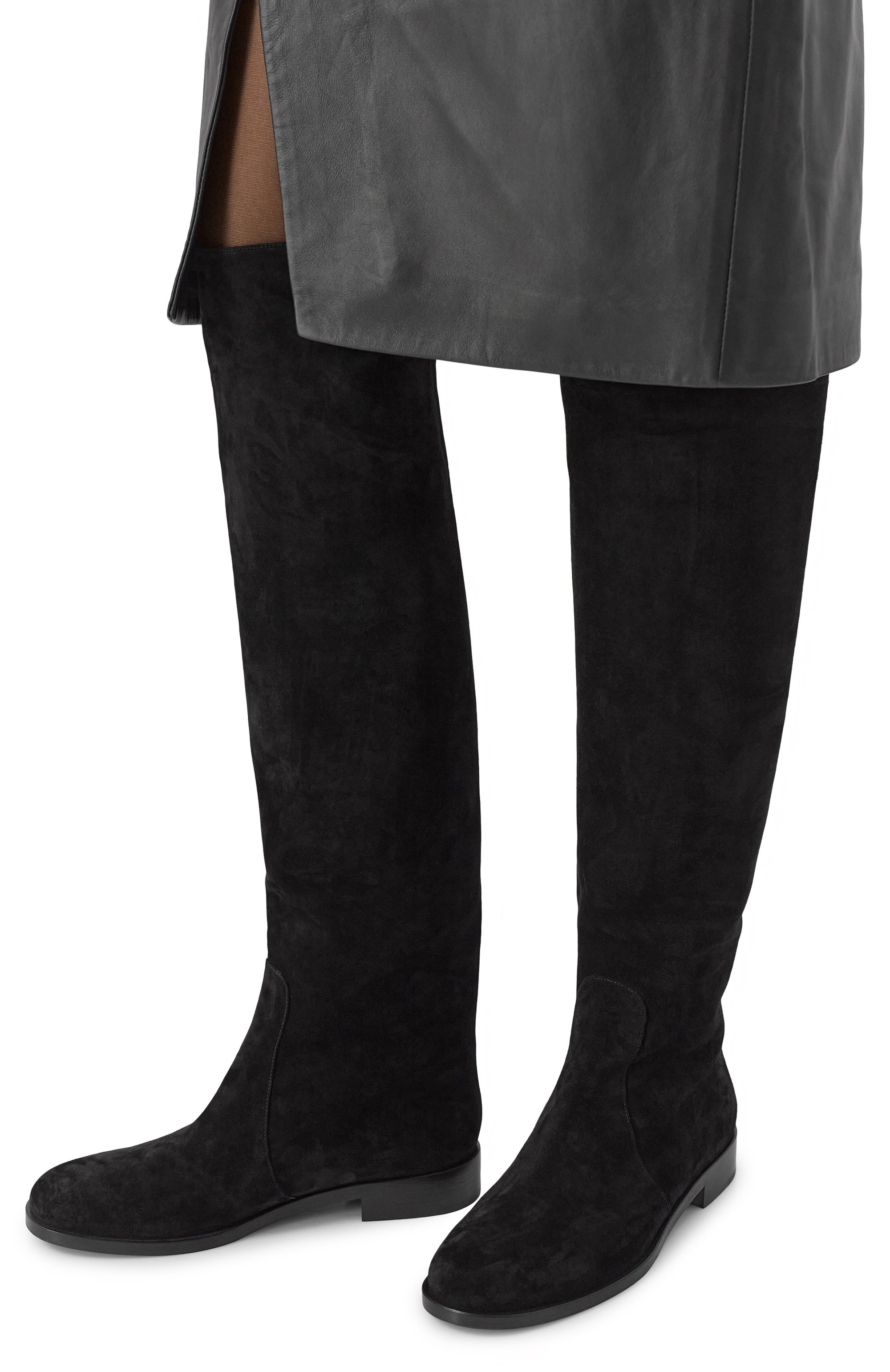 Замшевые ботфорты zayne GIANVITO ROSSI, арт. G80165.20CU0.C45NER0, фото 2