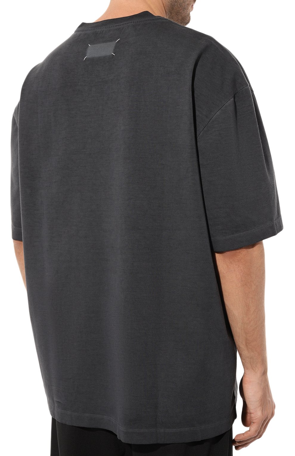 Хлопковая футболка MAISON MARGIELA, арт. S50GC0646/S23883, фото 4