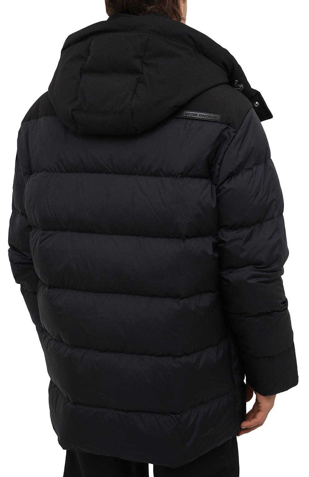 Пуховик midgell MOOSE KNUCKLES черного цвета по цене 108500 руб., арт. M31MJ168, фото 4 Пуховик midgell MOOSE KNUCKLES, арт. M31MJ168, фото 4