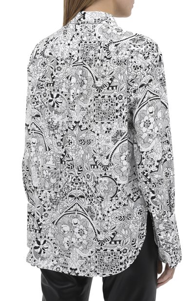 Шелковая рубашка ALEXANDER MCQUEEN, арт. 584781/QCABX, фото 4