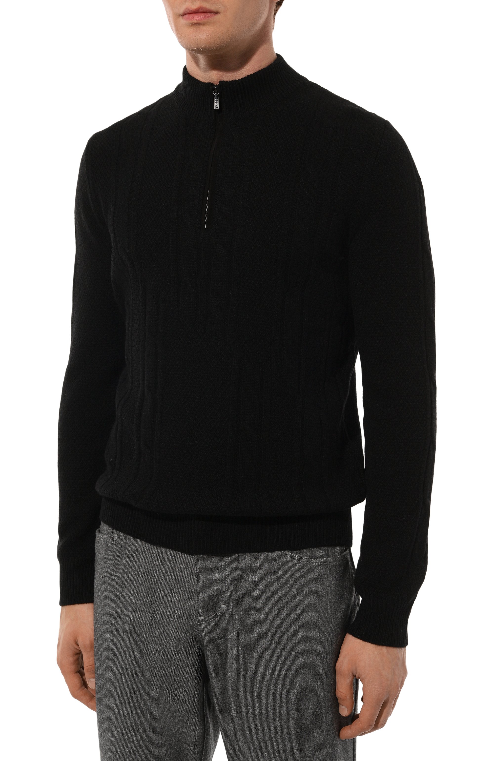 Свитер из шерсти и кашемира ZILLI, арт. KZMN01M0223VCAB00, фото 3