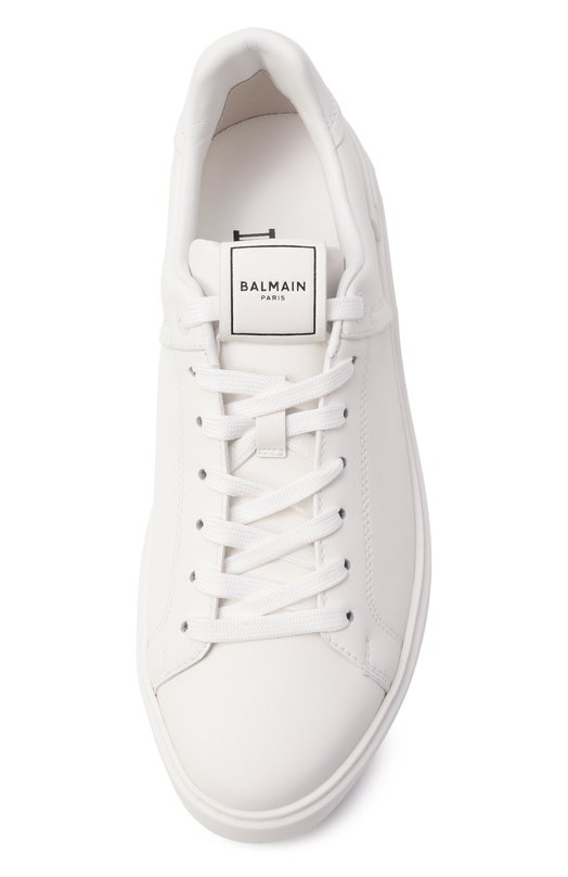 Кожаные кеды B-Court Balmain FN1VI690/LVTR Белый  FN1VI690/LVTR Фото 6