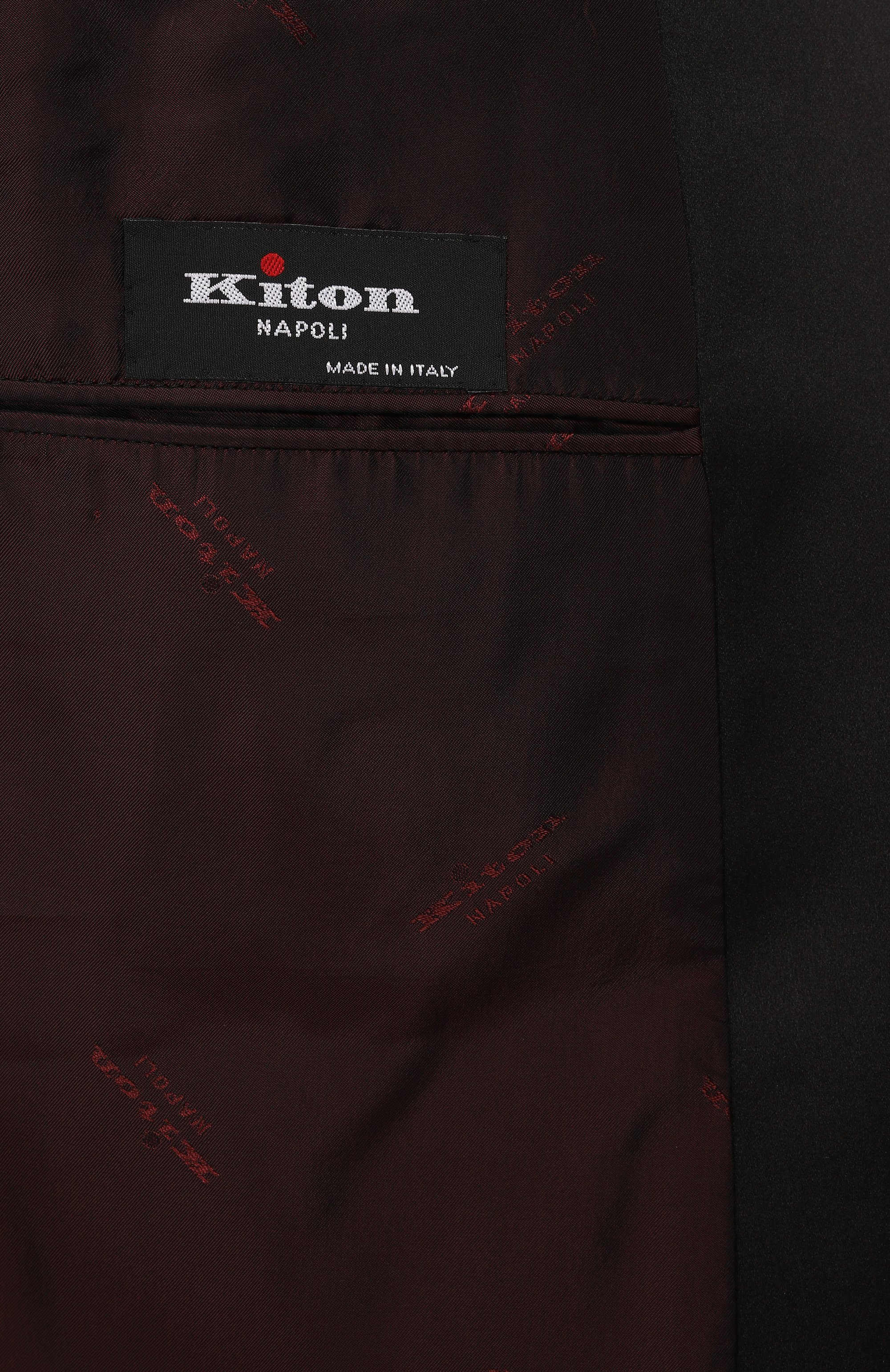 Шерстяной смокинг KITON, арт. UASM861K0127021, фото 7