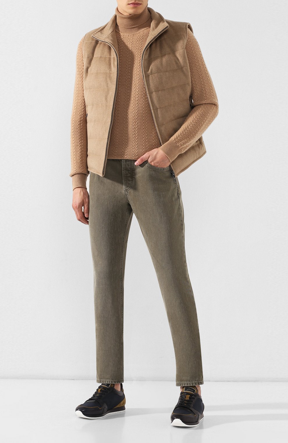 Кашемировый свитер ZEGNA, арт. UTK23/120, фото 2