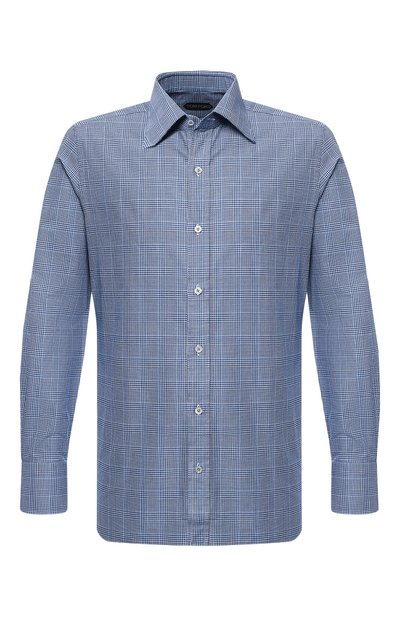 Хлопковая сорочка с воротником кент TOM FORD, арт. 4FT183/94S1JE, фото 1