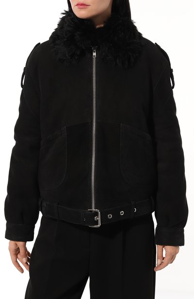 Дубленка MOLLY MOSS черного цвета по цене 148500 руб., арт. 0116, фото 3 Дубленка MOLLY MOSS, арт. 0116, фото 3