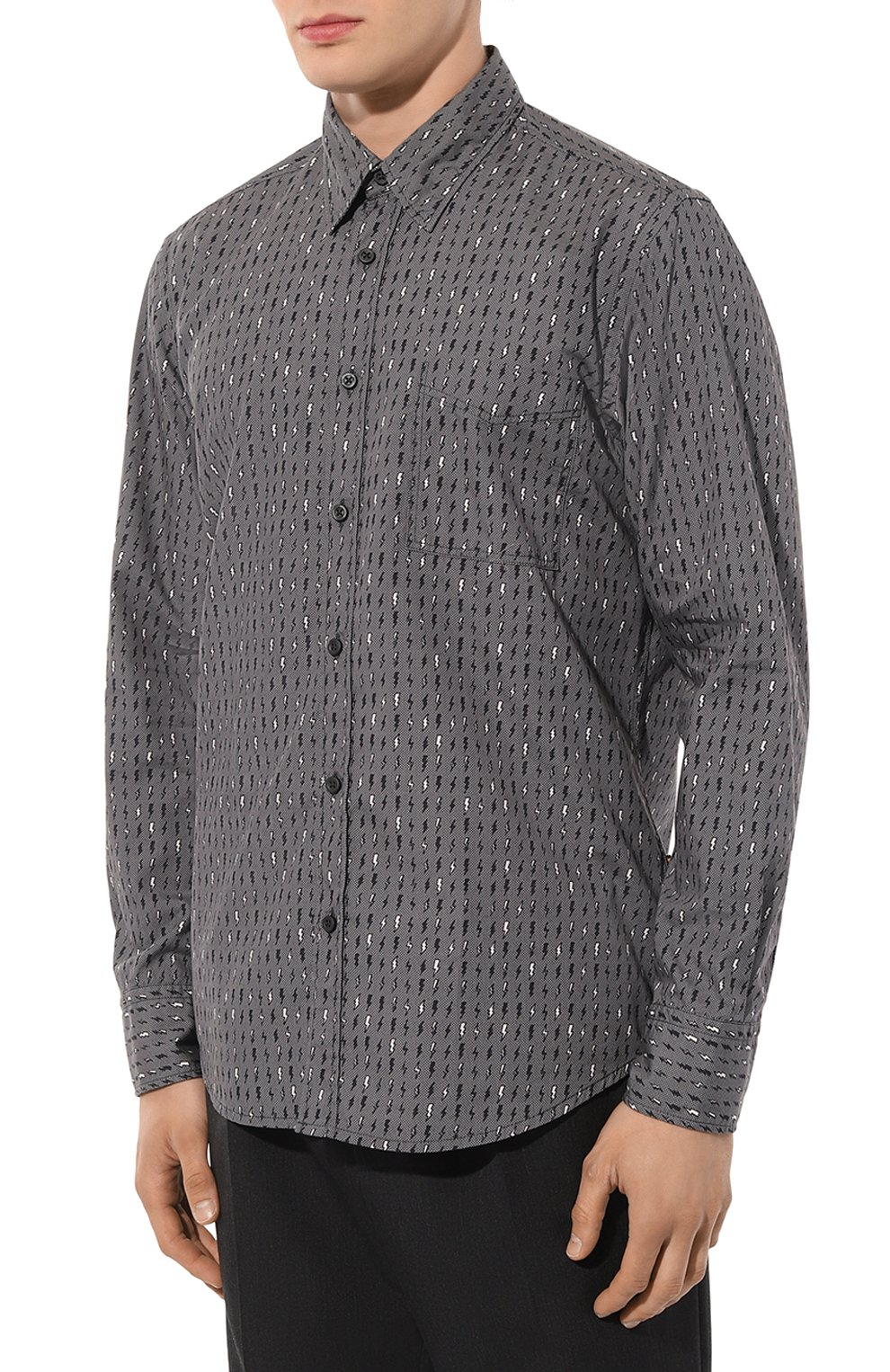 Хлопковая рубашка BOSS ORANGE, арт. 50494054, фото 3