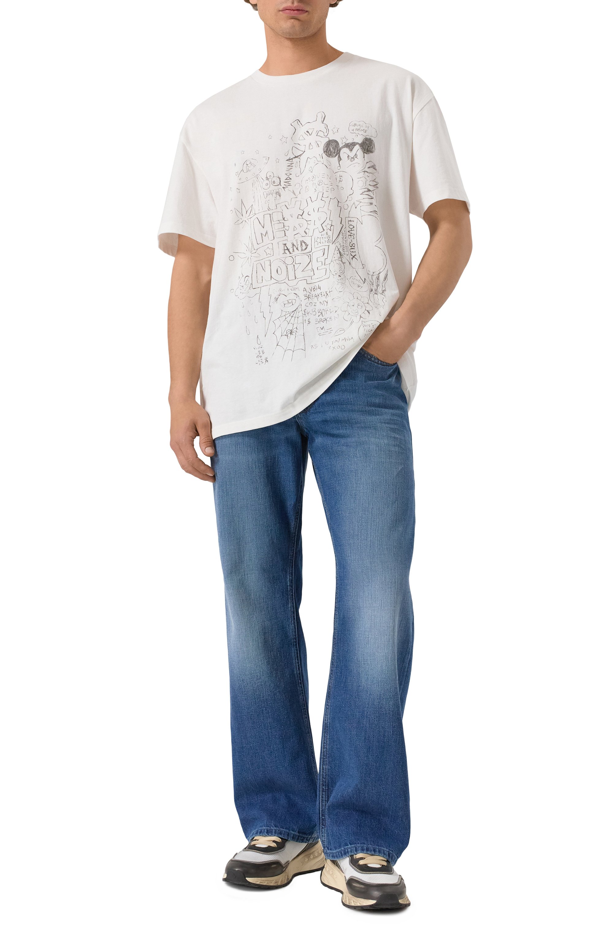 Джинсы 1980 d-eeper 32 DIESEL, арт. A15795/0DBEA, фото 2