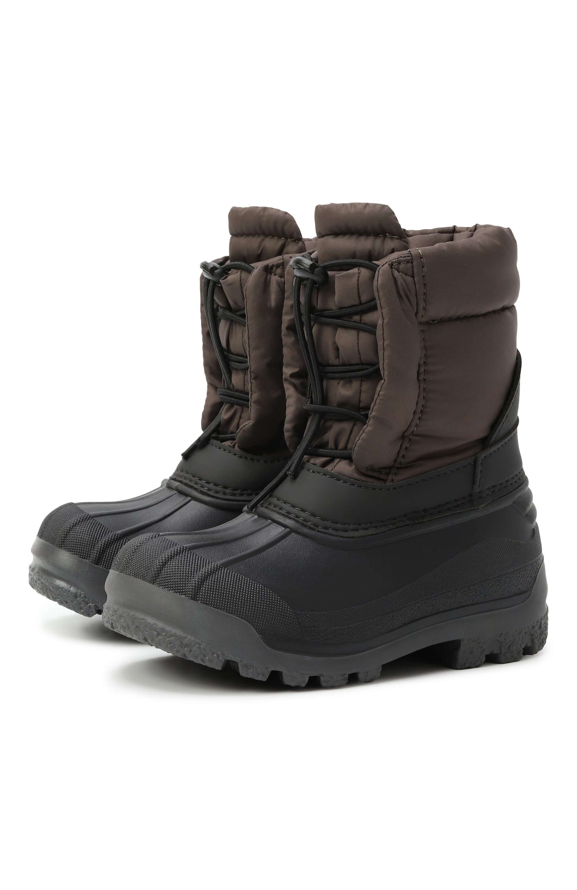 Утепленные полусапоги RONDINELLA коричневого цвета по цене 17950 руб., арт. NEVE10F/24-27, фото 1 Утепленные полусапоги RONDINELLA, арт. NEVE10F/24-27, фото 1