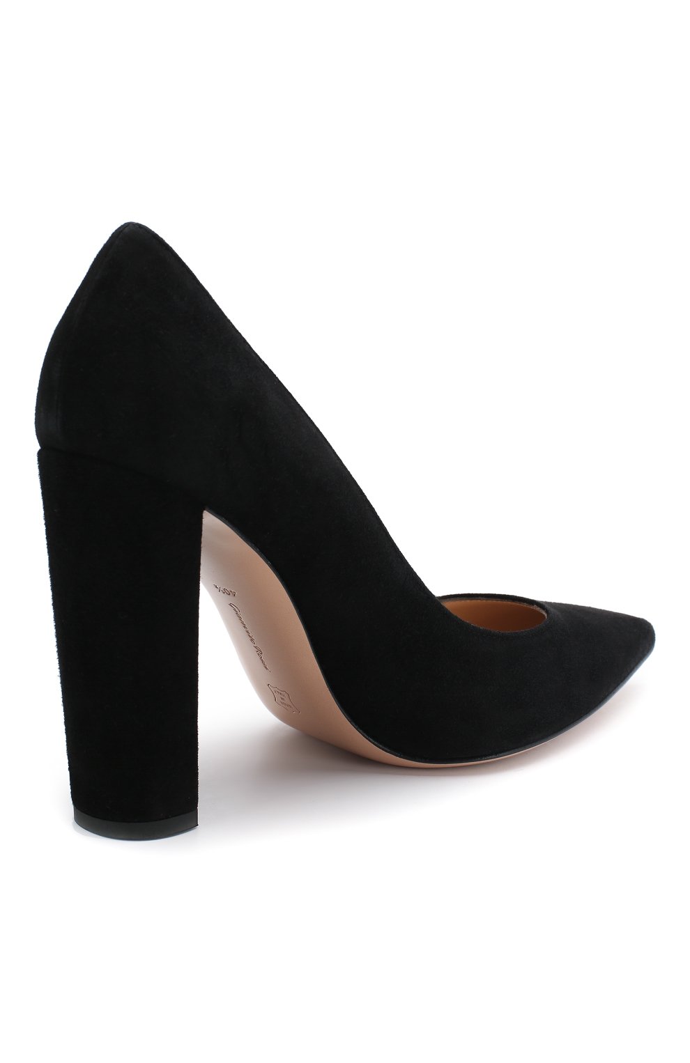 Замшевые туфли piper GIANVITO ROSSI, арт. G21241.15RIC.CAMNER0, фото 4