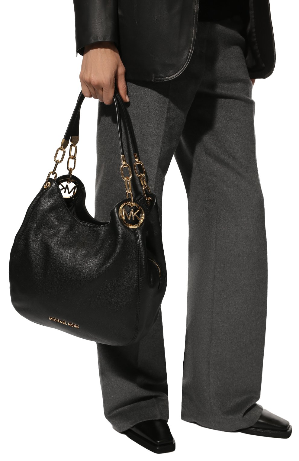 Сумка lillie large MICHAEL MICHAEL KORS черного цвета по цене 55850 руб., арт. 30T9G0LE3L, фото 2 Сумка lillie large MICHAEL MICHAEL KORS, арт. 30T9G0LE3L, фото 2