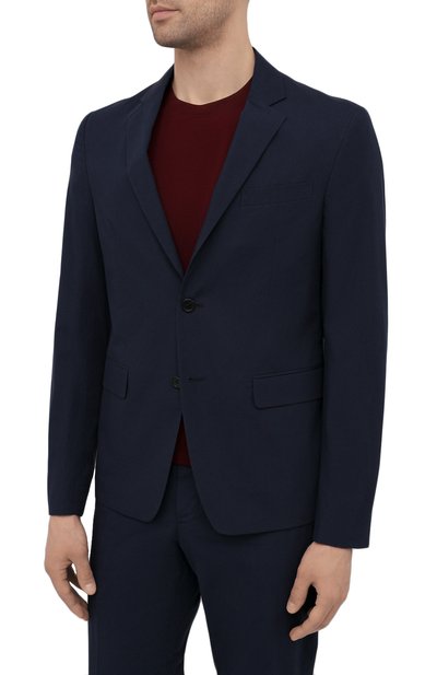 Хлопковый пиджак PRADA, арт. SD080-1BJ2-F0ABM-191, фото 3