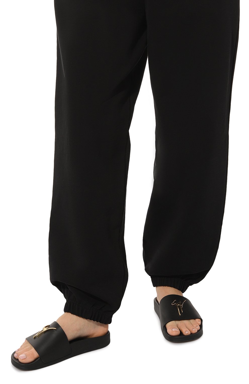 Кожаные шлепанцы GIUSEPPE ZANOTTI DESIGN, арт. RS90059/070, фото 3