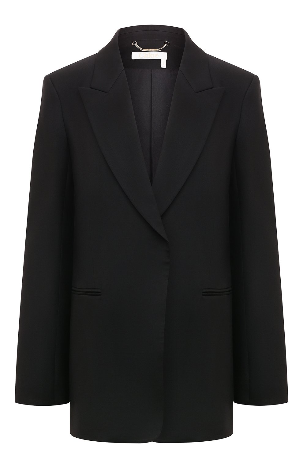 Жакет из шерсти и шелка CHLOÉ, арт. CHC23UVE03063, фото 1