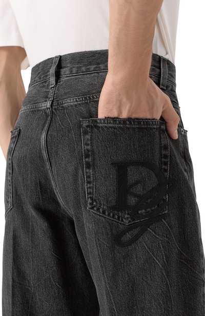 Джинсы over DOLCE & GABBANA темно-серого цвета по цене 108000 руб., арт. GWVNXZ/G8MU8, фото 5 Джинсы over DOLCE & GABBANA, арт. GWVNXZ/G8MU8, фото 5