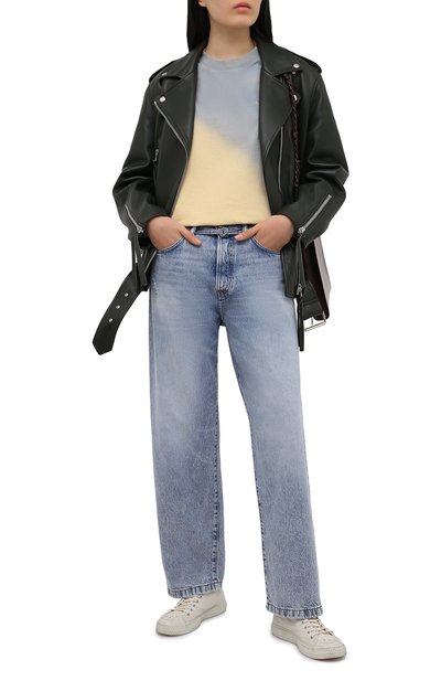Джинсы ACNE STUDIOS голубого цвета по цене 45600 руб., арт. C00025/W, фото 2 Джинсы ACNE STUDIOS, арт. C00025/W, фото 2