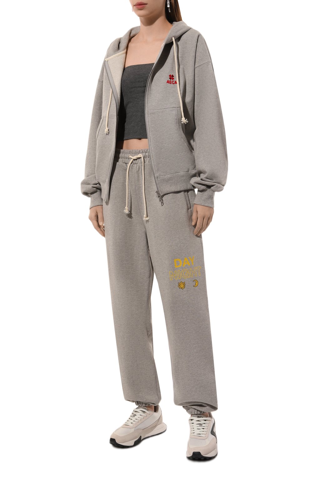 Хлопковая толстовка AECA WHITE, арт. FWCMFWBDTSZSO001C0, фото 2