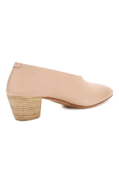 Кожаные туфли MARSELL светло-розового цвета по цене 64800 руб., арт. MW4207/PELLE VITELL0, фото 4 Кожаные туфли MARSELL, арт. MW4207/PELLE VITELL0, фото 4