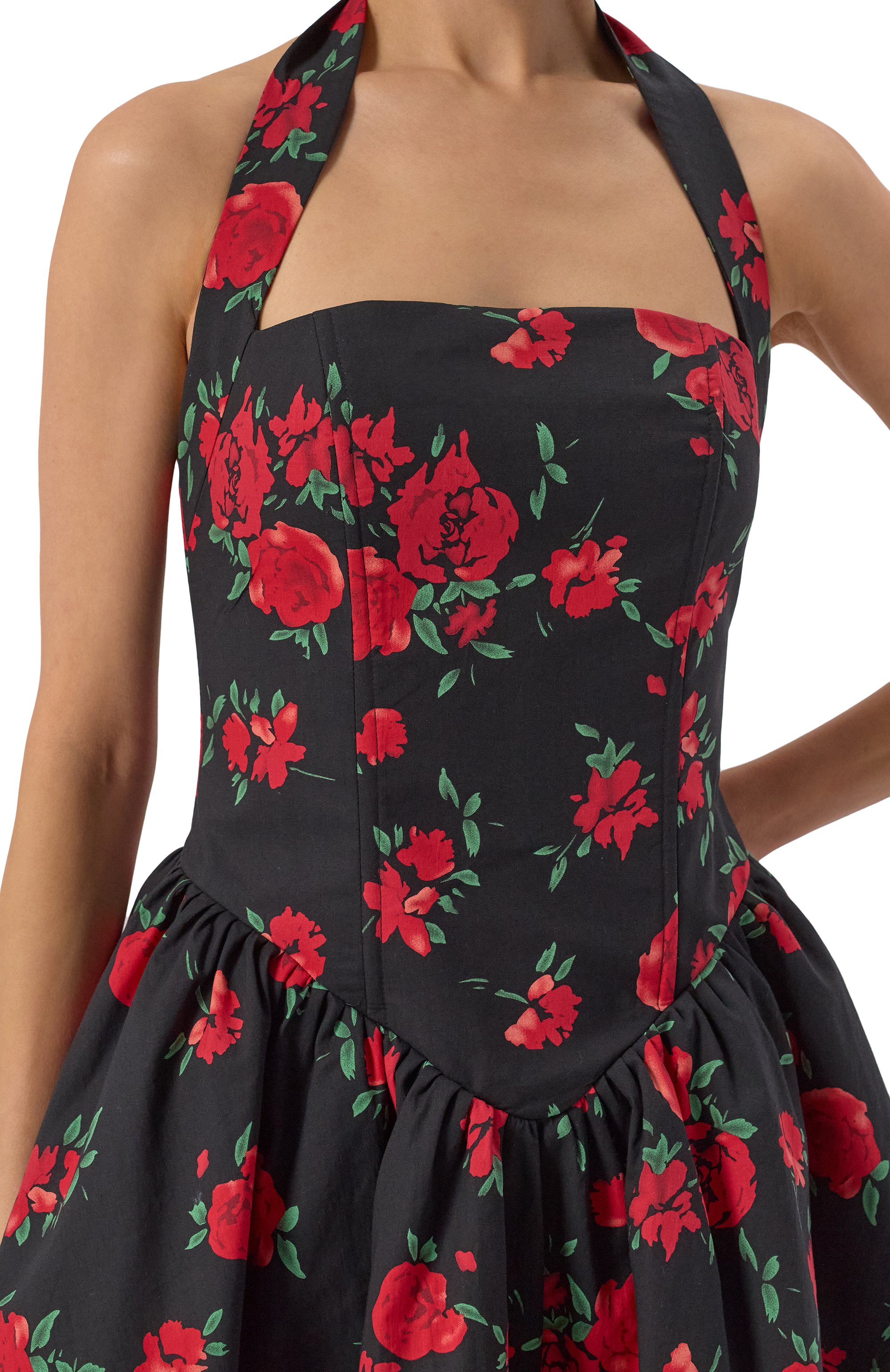 Платье из хлопка и вискозы ALINE, арт. AL154405, фото 5