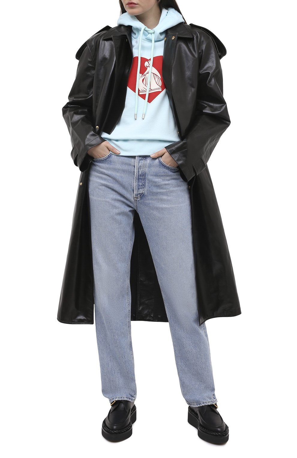 Хлопковое худи LANVIN, арт. RW-T0698J-JR39-H20, фото 2