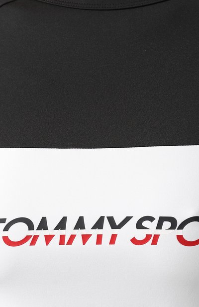 Топ TOMMY SPORT черно-белого цвета по цене 4990 руб., арт. S10S100397, фото 5 Топ TOMMY SPORT, арт. S10S100397, фото 5
