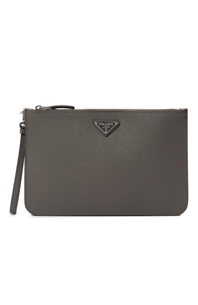 Кожаная борсетка PRADA, арт. 2VF024-9Z2-F0K44-MOO, фото 1