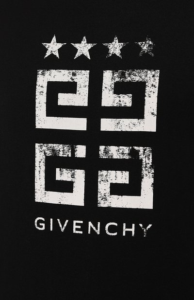 Хлопковая футболка GIVENCHY, арт. BM716R/3YEL, фото 5