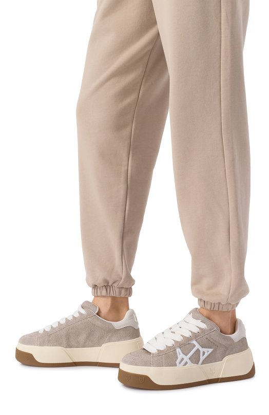 Замшевые кеды Sound Naked Wolfe S0UND/C0W SUEDE Серый  S0UND/C0W SUEDE Фото 3