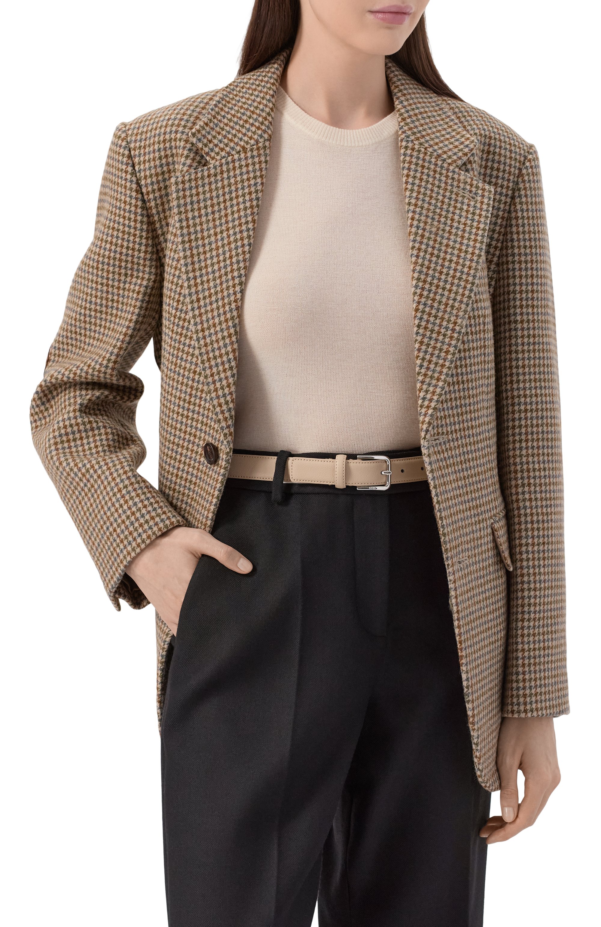 Кожаный ремень BOSS, арт. 50558768, фото 2