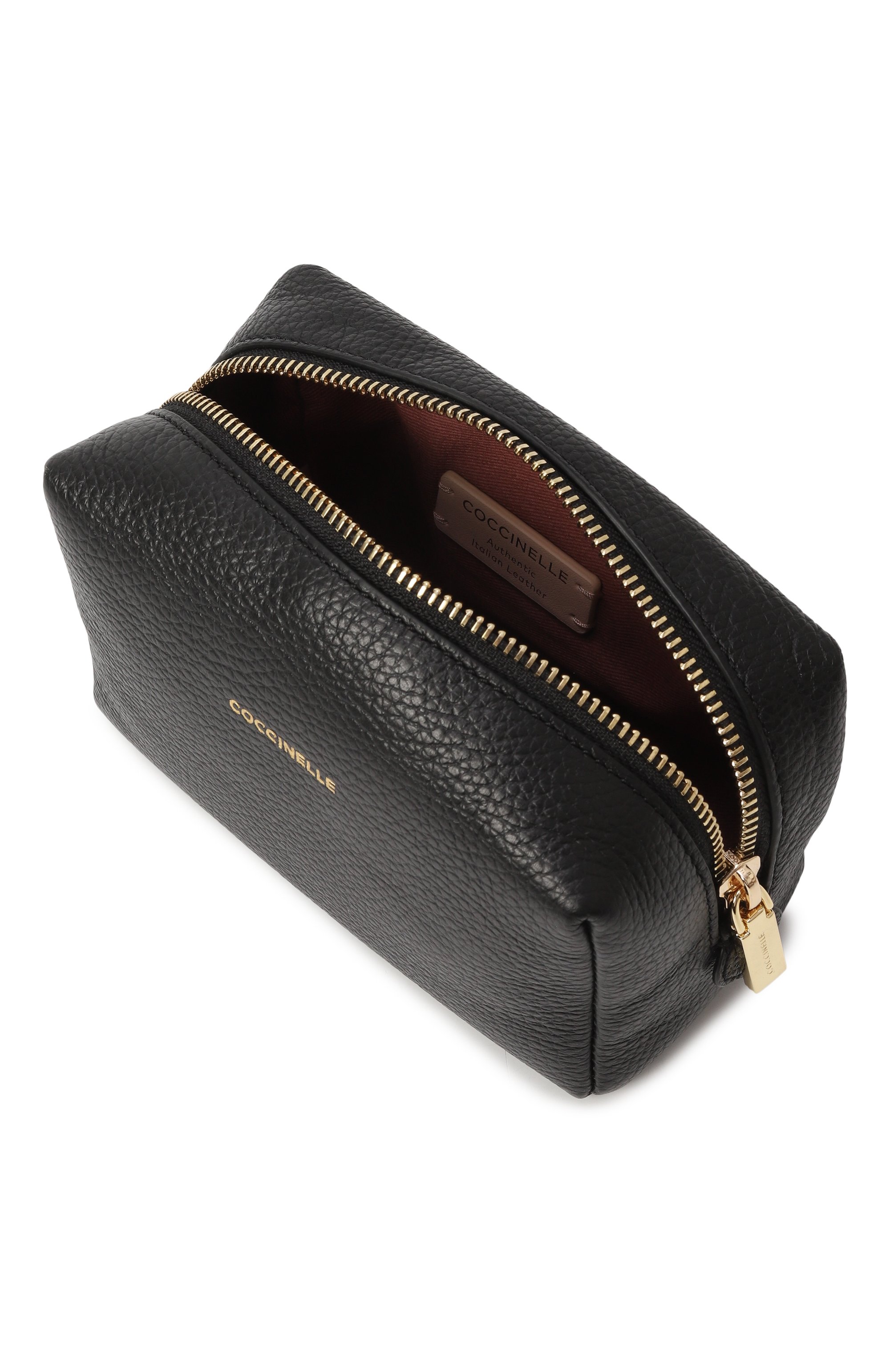 Кожаная косметичка trousse COCCINELLE, арт. E5MT525F701, фото 3