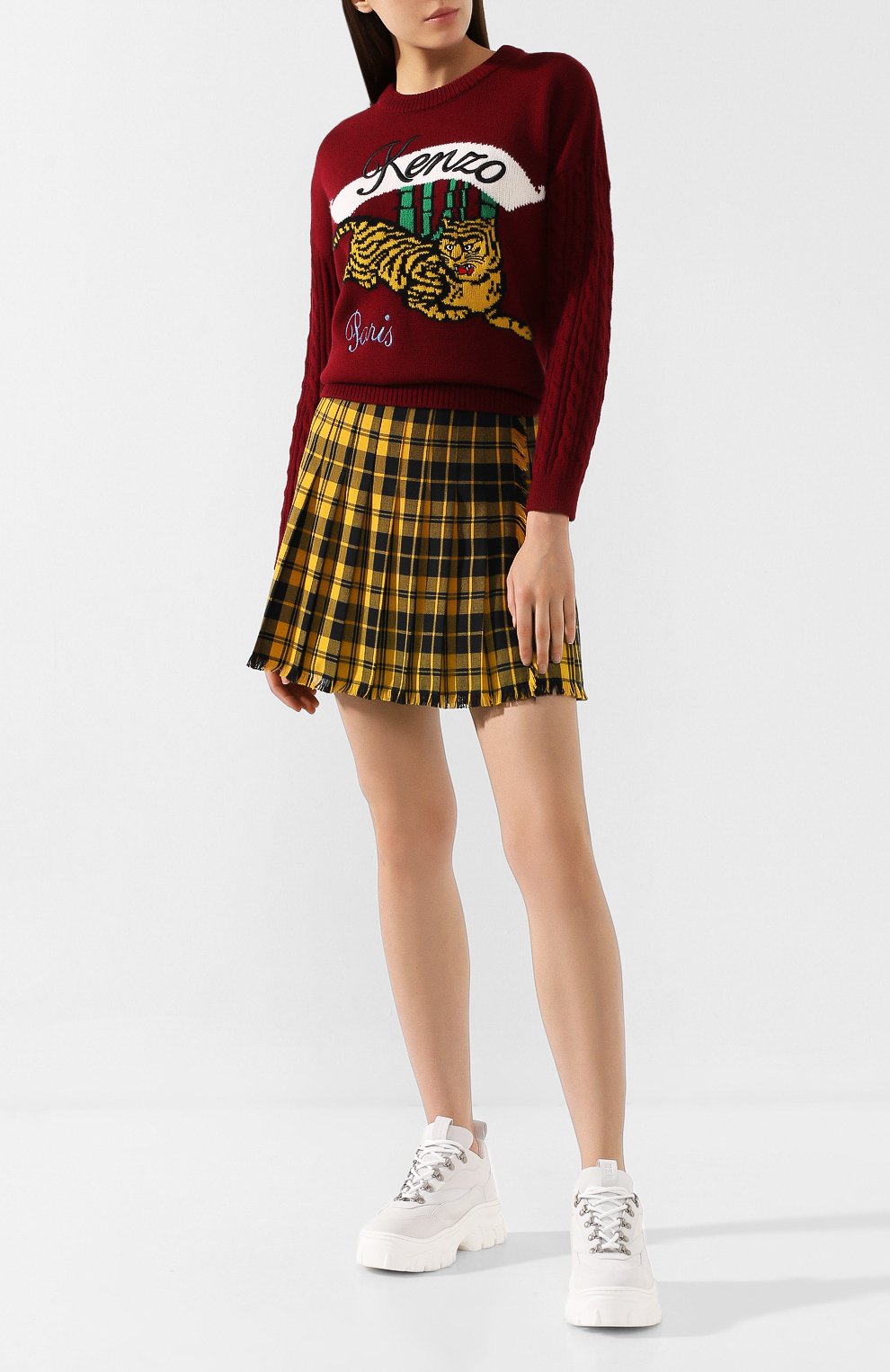Свитер из смеси шерсти и хлопка KENZO, арт. F962T06363XC, фото 2