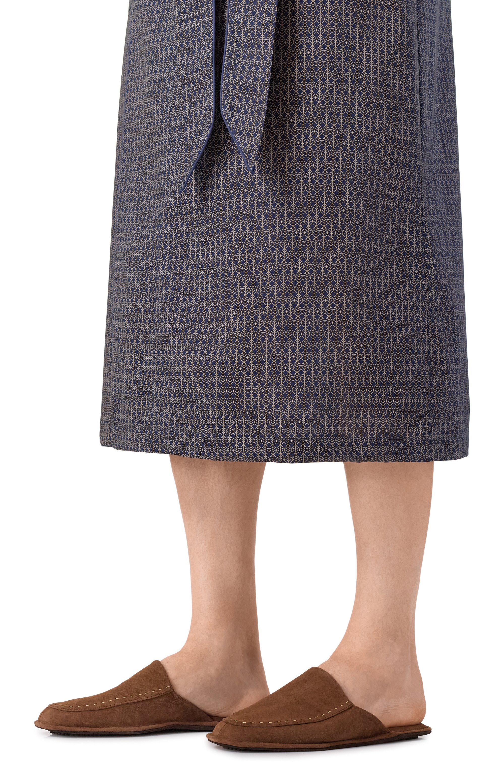 Замшевые домашние туфли HOMERS AT HOME коричневого цвета по цене 19600 руб., арт. 14874/ANTE, фото 3 Замшевые домашние туфли HOMERS AT HOME, арт. 14874/ANTE, фото 3