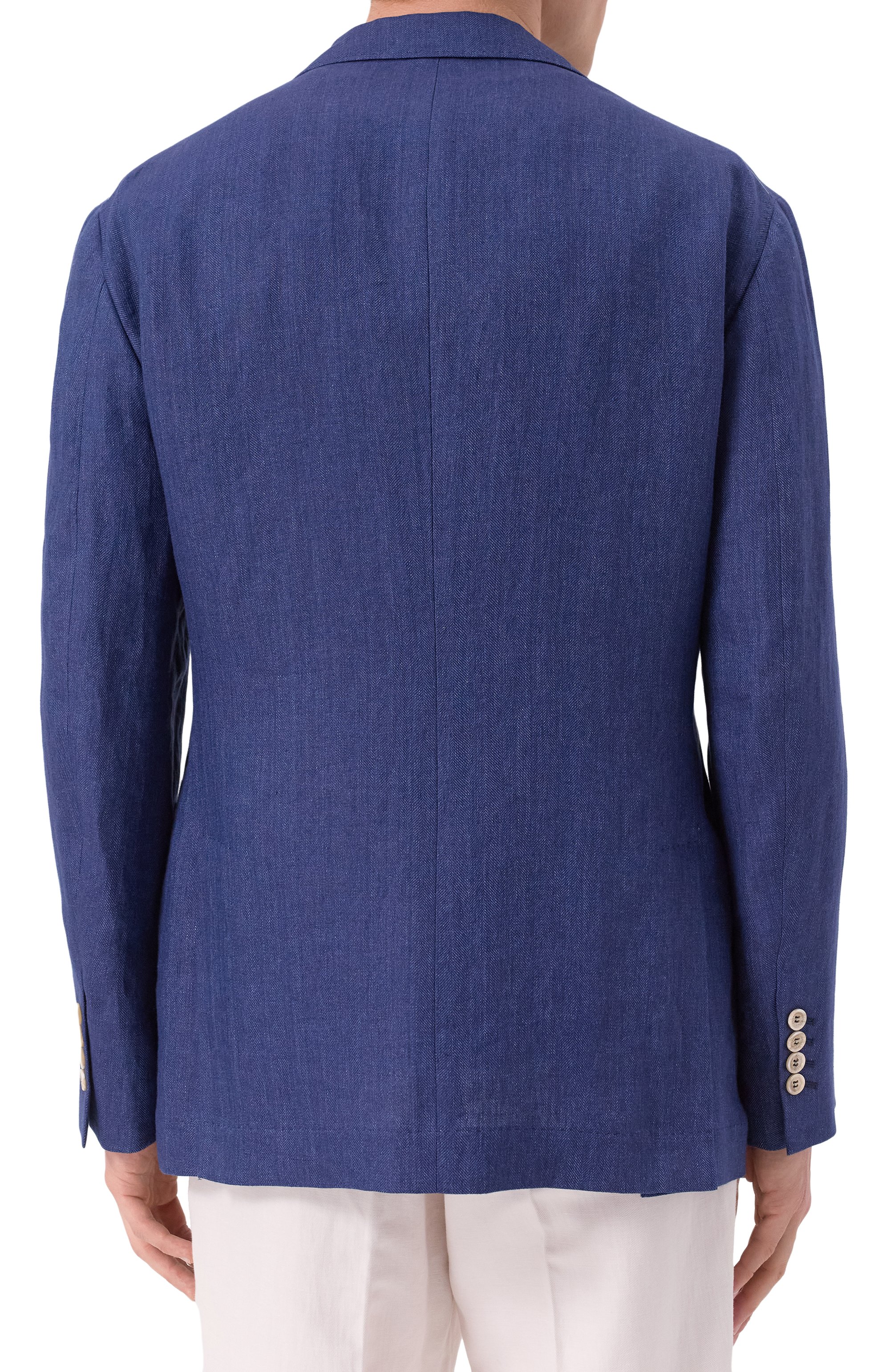 Льняной пиджак BRUNELLO CUCINELLI, арт. MB4267BND, фото 6