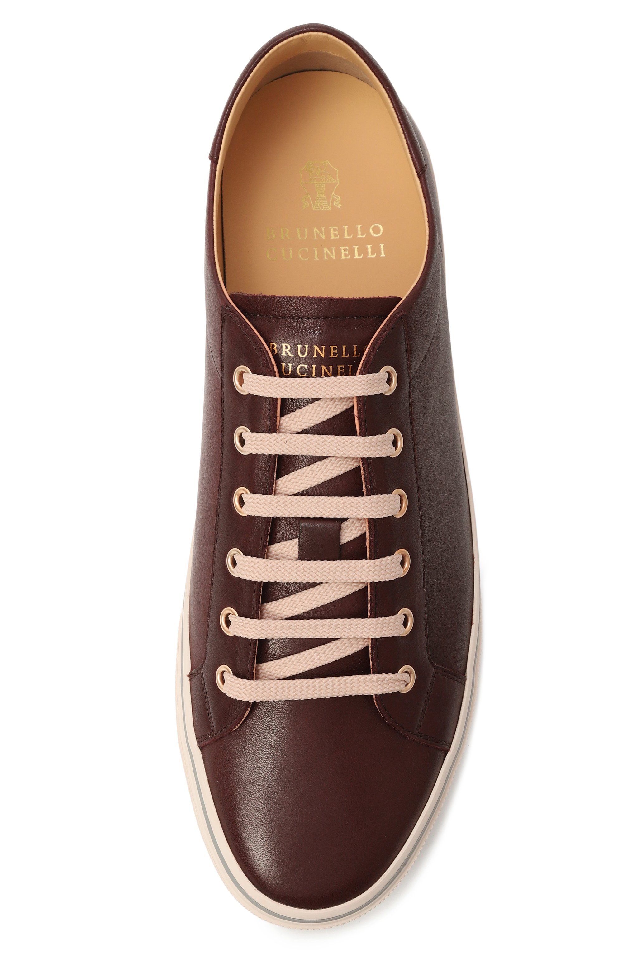 Кожаные кеды BRUNELLO CUCINELLI, арт. MZUSASP341, фото 6