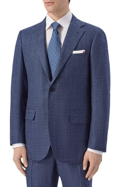 Мужской костюм из кашемира и шерсти KITON, арт. UA81K0658G