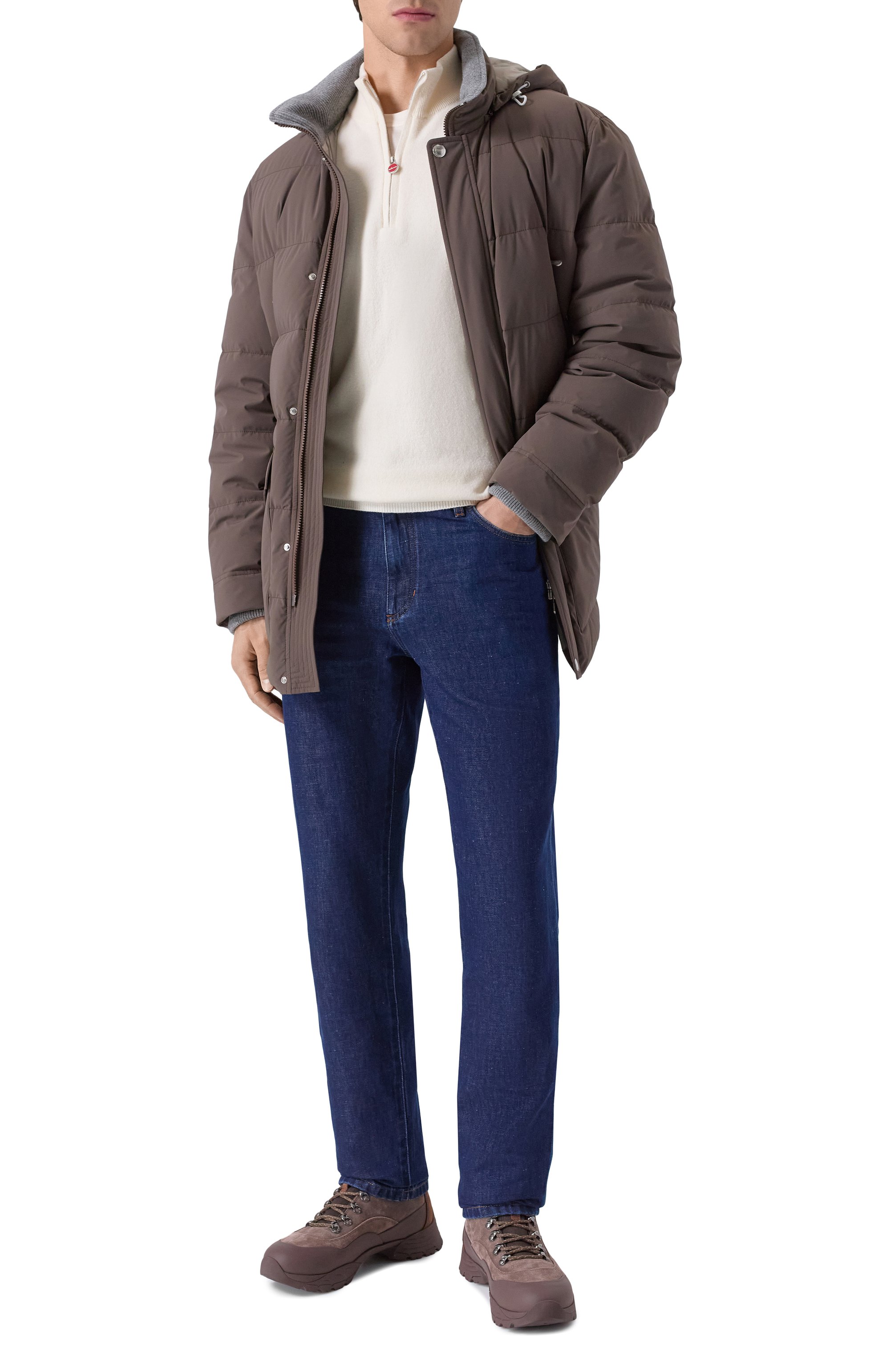 Замшевые ботинки BRUNELLO CUCINELLI, арт. MZUPAGI339, фото 2