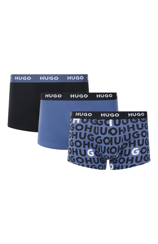 Комплект из трех боксеров HUGO 50532550 Синий 50532550