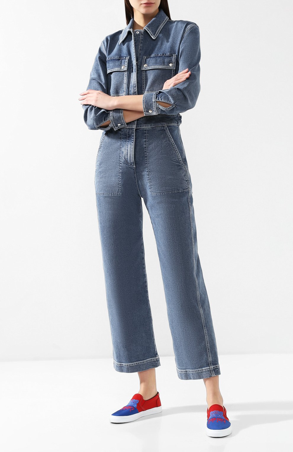 Текстильные слипоны KENZO, арт. F952SN103F75, фото 2