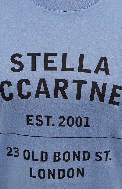 Хлопковая футболка STELLA MCCARTNEY, арт. 601849/SMP86, фото 5