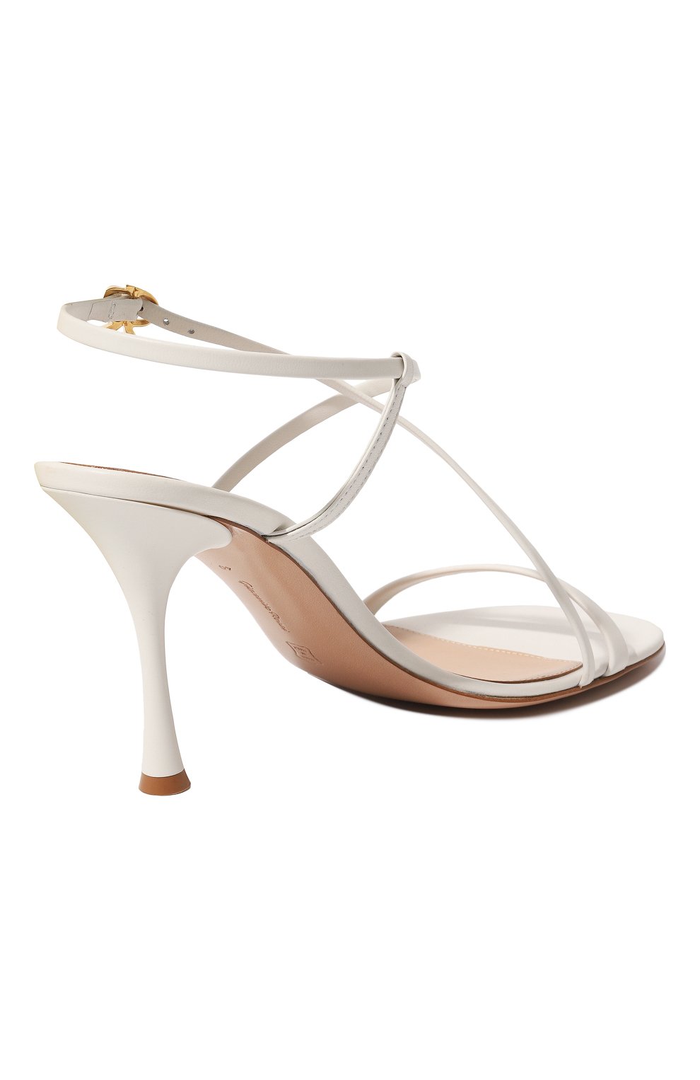 Кожаные босоножки GIANVITO ROSSI, арт. G32222.85LAC.NAPBIAN, фото 5